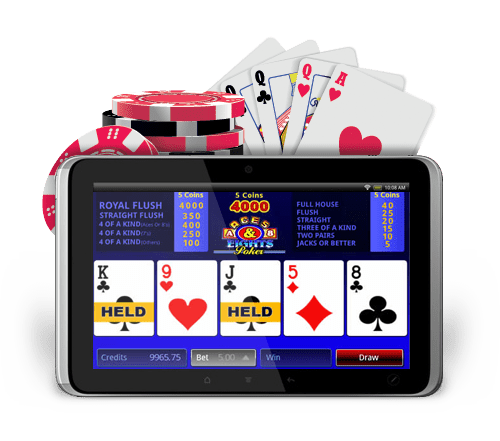 Video poker betting